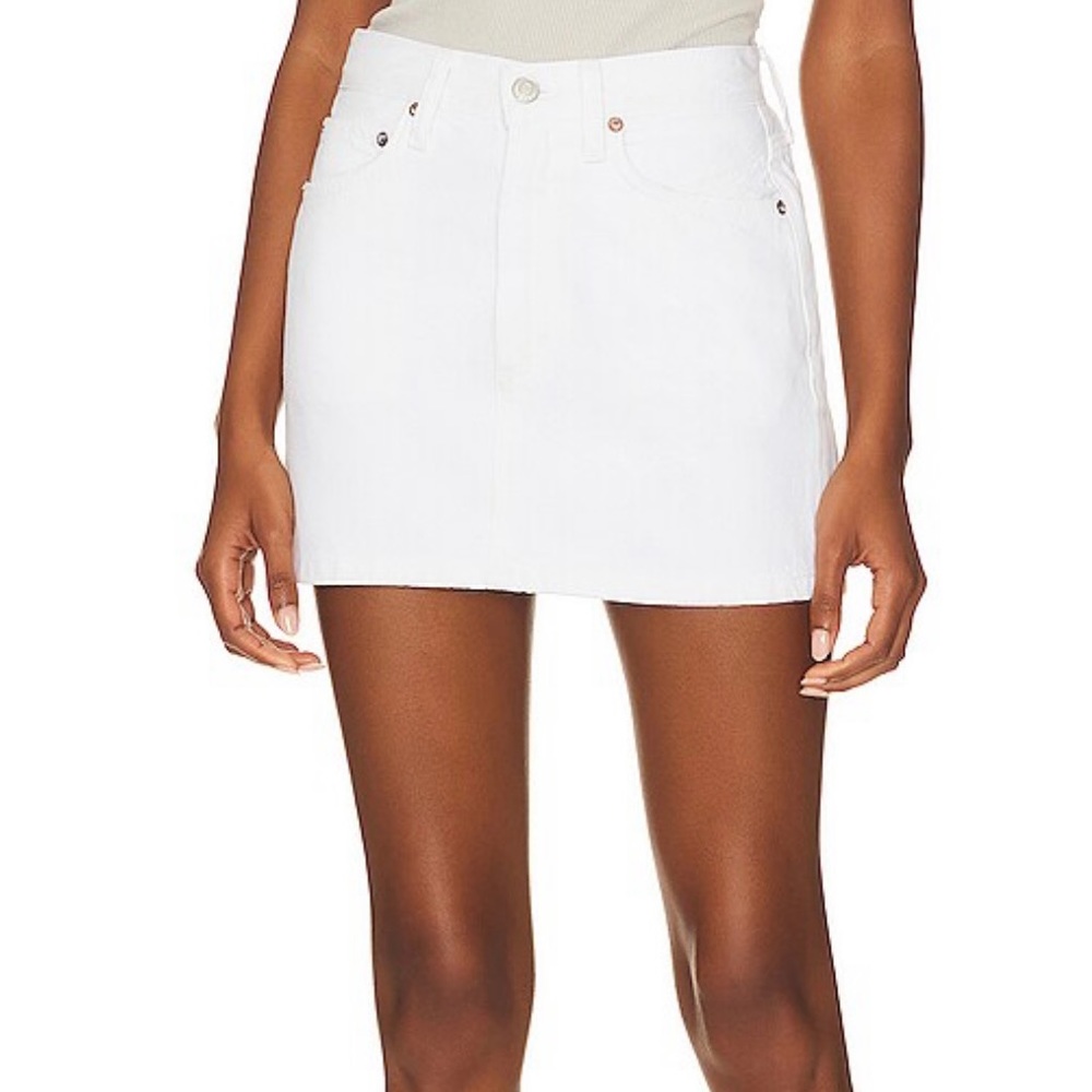 NWT Agolde Liv Mini Skirt